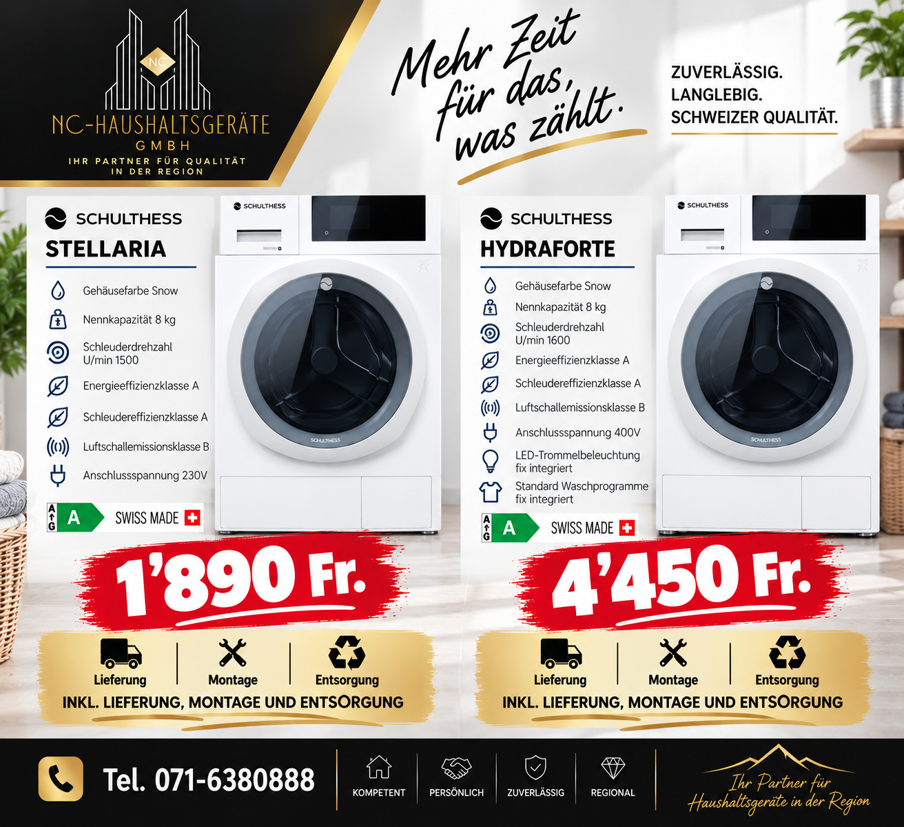 Aktuelles Angebot f&uuml;r Haushaltsger&auml;te bei NC-Haushaltsger&auml;te