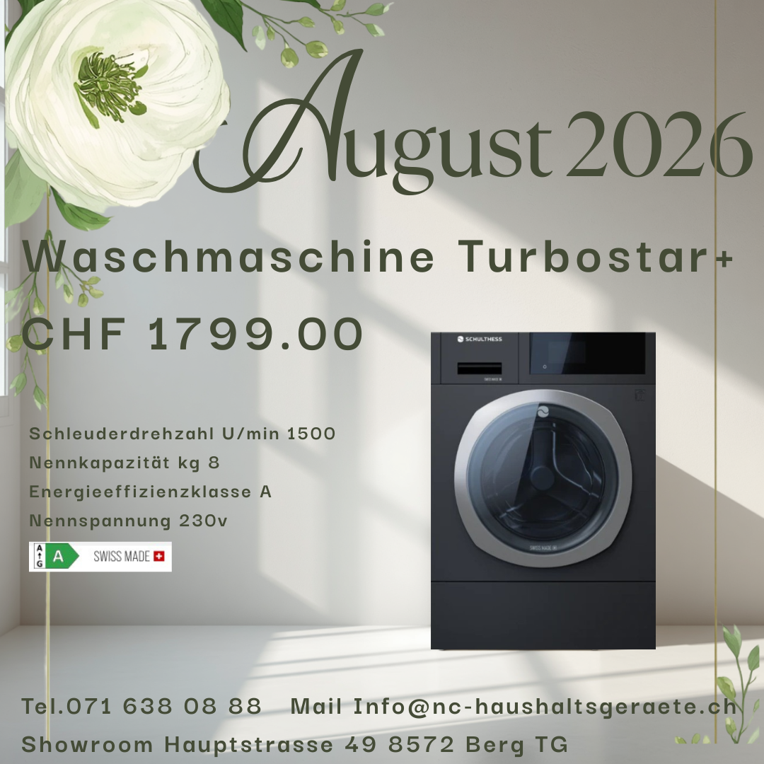 Promozione Agusto 2026 Lavatrice Schultess (1)